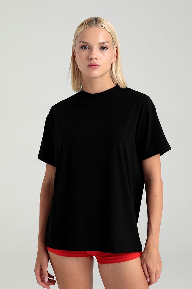 Ultra Soft Kısa Kollu T-shirt Siyah