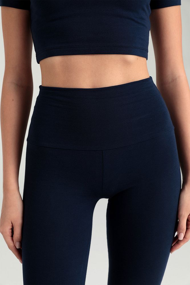 Ultra Soft İspanyol Paça Pantolon Lacivert