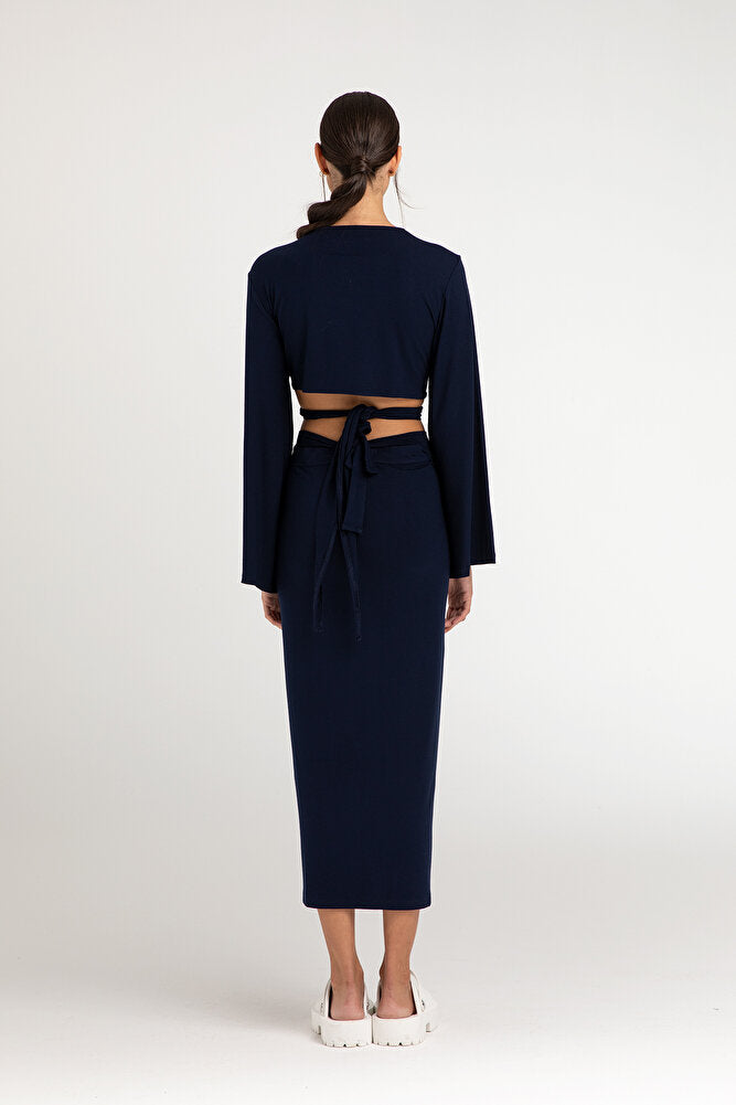 Ultra Soft Anvelop Etek Lacivert