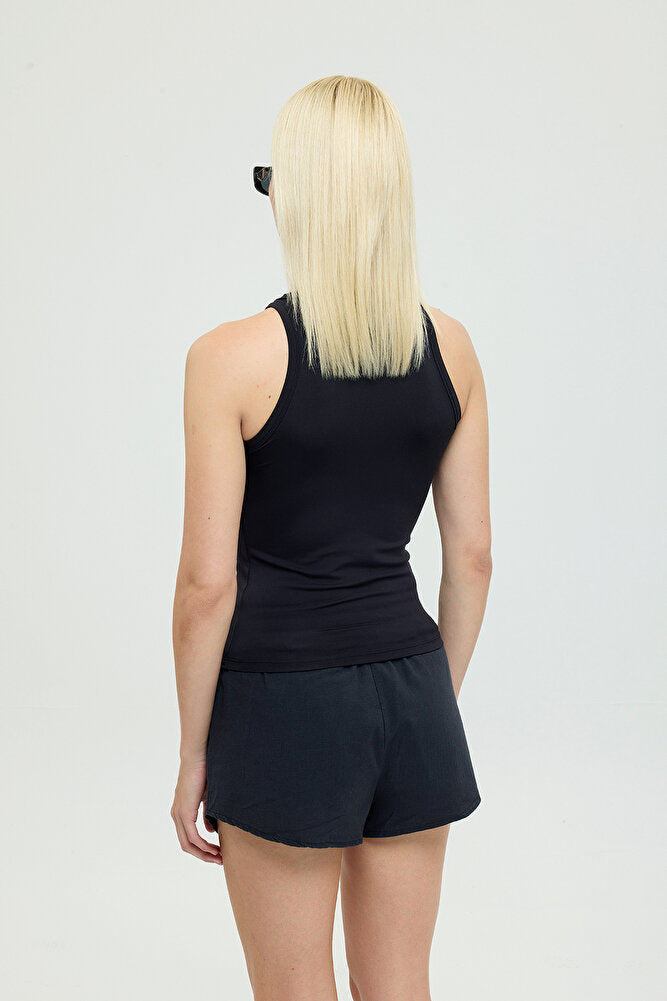 Soft Touch Tank Top Siyah