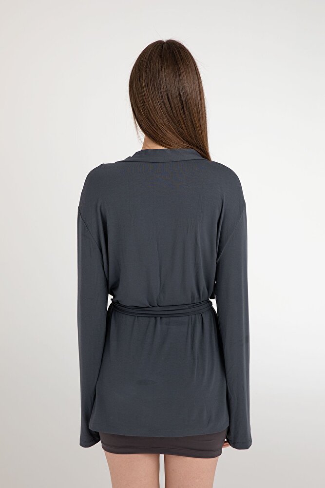 Ultra Soft Zoe Kimono Füme