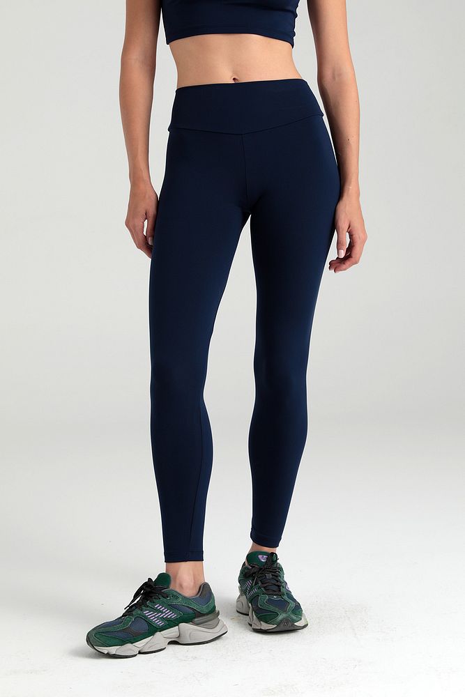 Comfort Yüksek Bel Tayt Lacivert