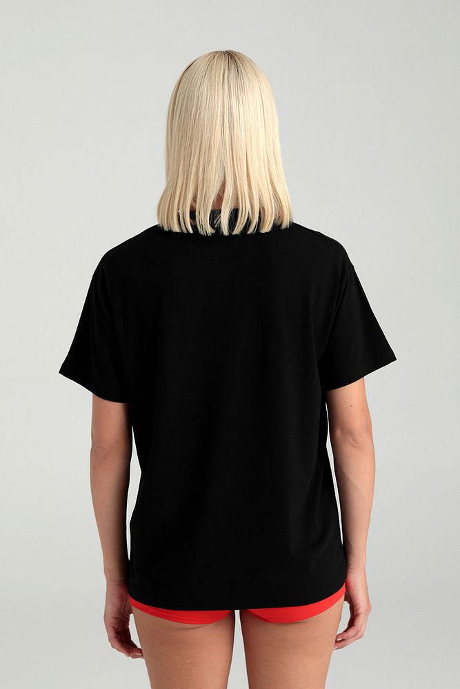 Ultra Soft Kısa Kollu T-shirt Siyah