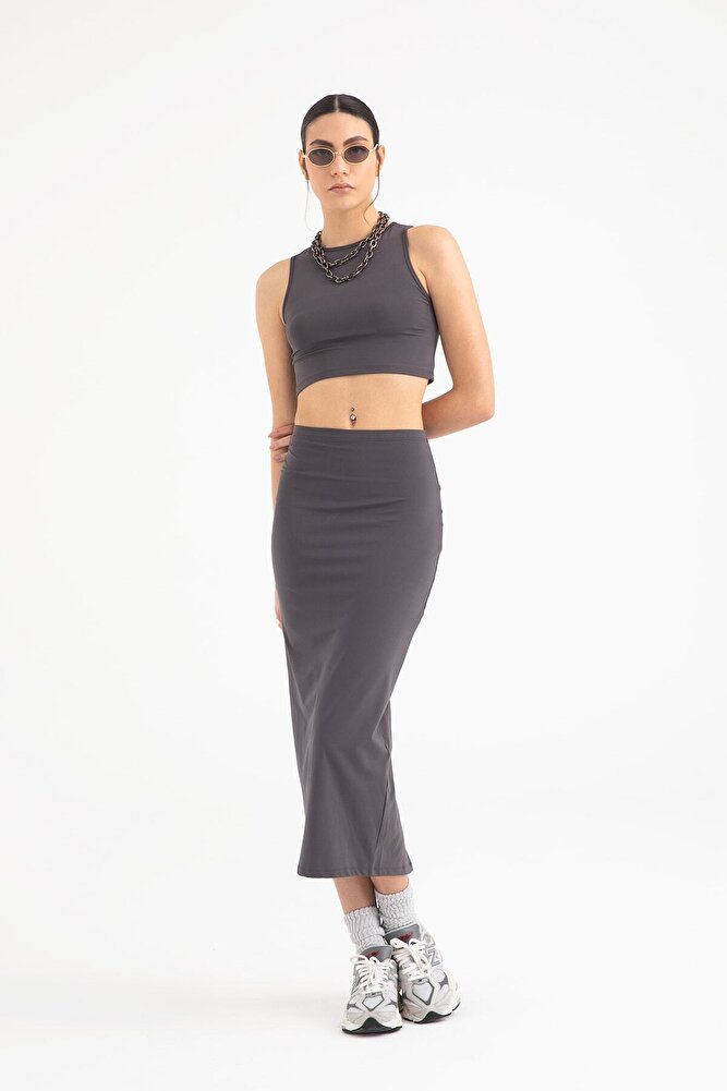 Soft Touch Uzun Etek Füme