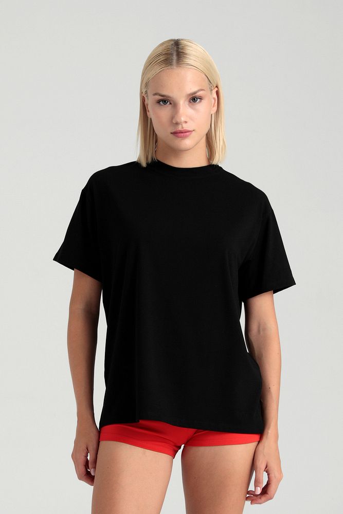 Ultra Soft Kısa Kollu T-shirt Siyah