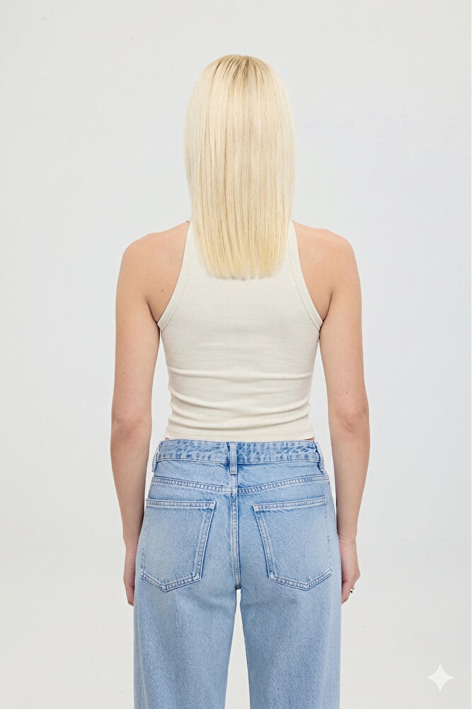 Ultra Soft Tank Top Bej