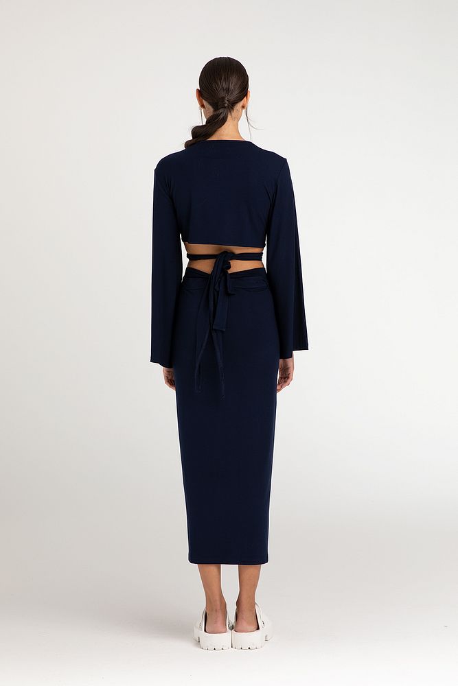 Ultra Soft Anvelop Etek Lacivert