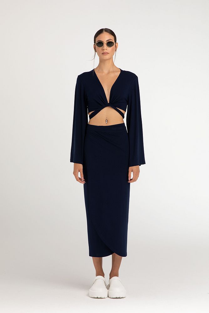 Ultra Soft Anvelop Etek Lacivert