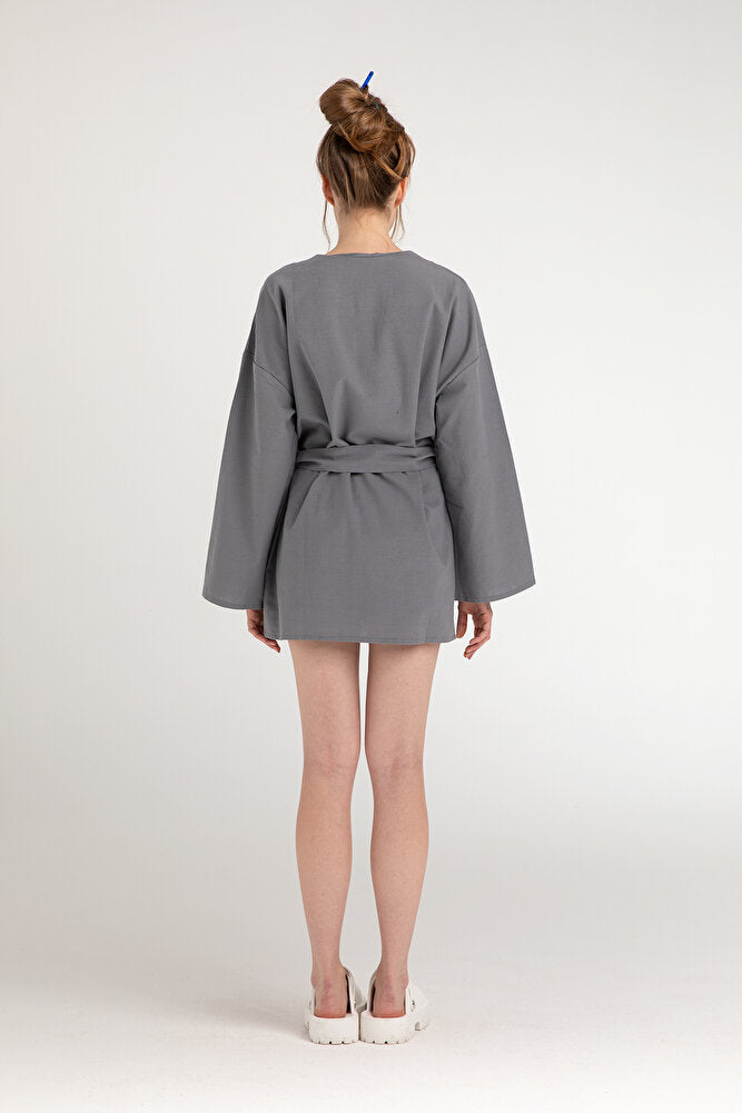 Maia Keten Kimono Füme