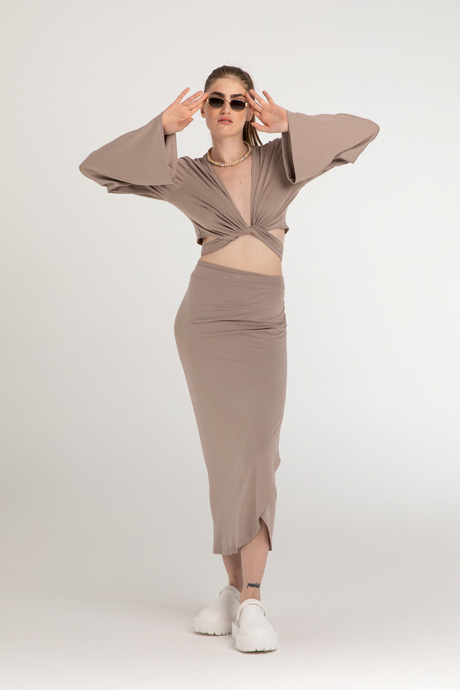 Ultra Soft Anvelop Etek Vizon