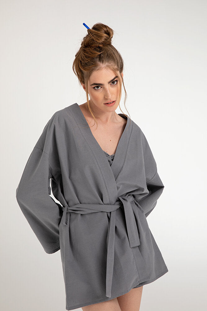 Maia Keten Kimono Füme