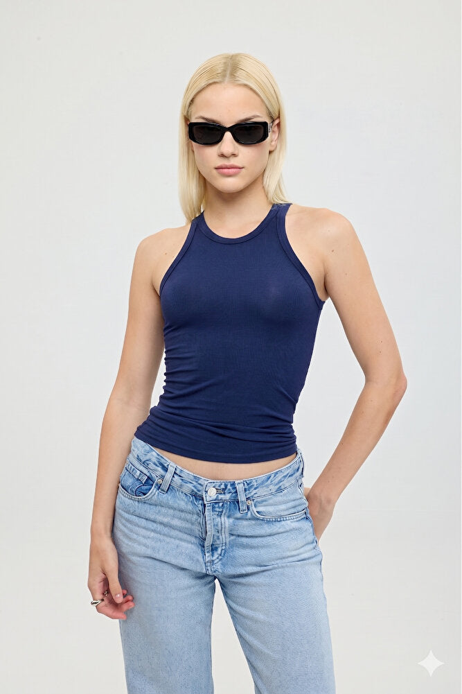 Ultra Soft Tank Top Lacivert