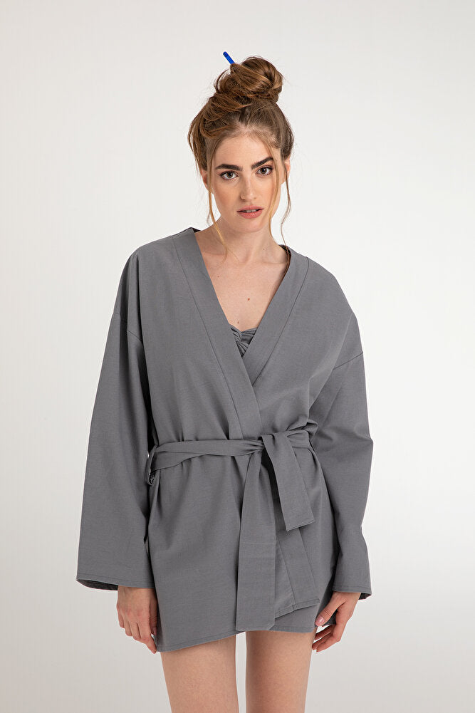 Maia Keten Kimono Füme