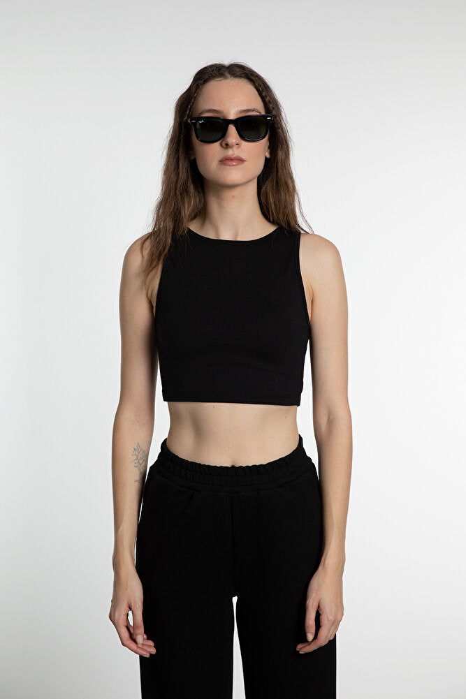 Cotton Body Tank Siyah