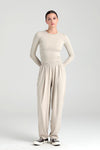 Soft Touch Şalvar Pantolon Bej