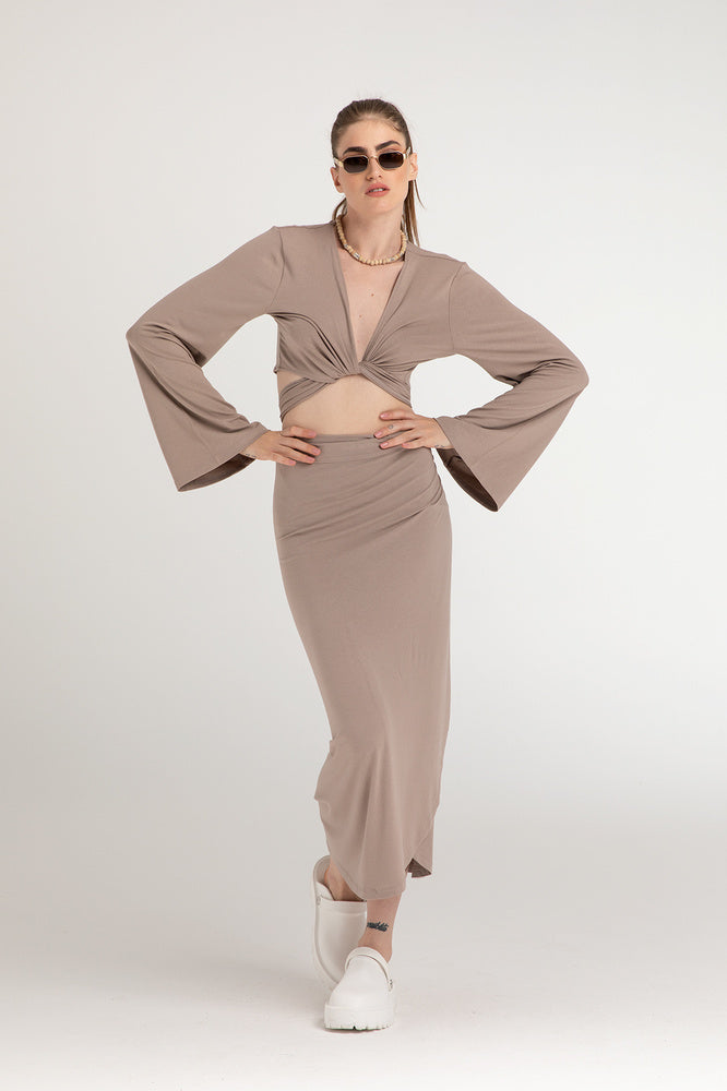 Ultra Soft Anvelop Etek Vizon