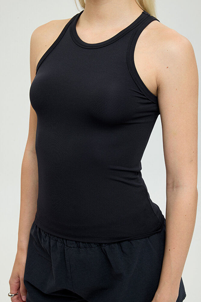 Soft Touch Tank Top Siyah