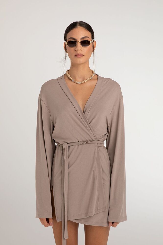 Ultra Soft Zoe Kimono Vizon