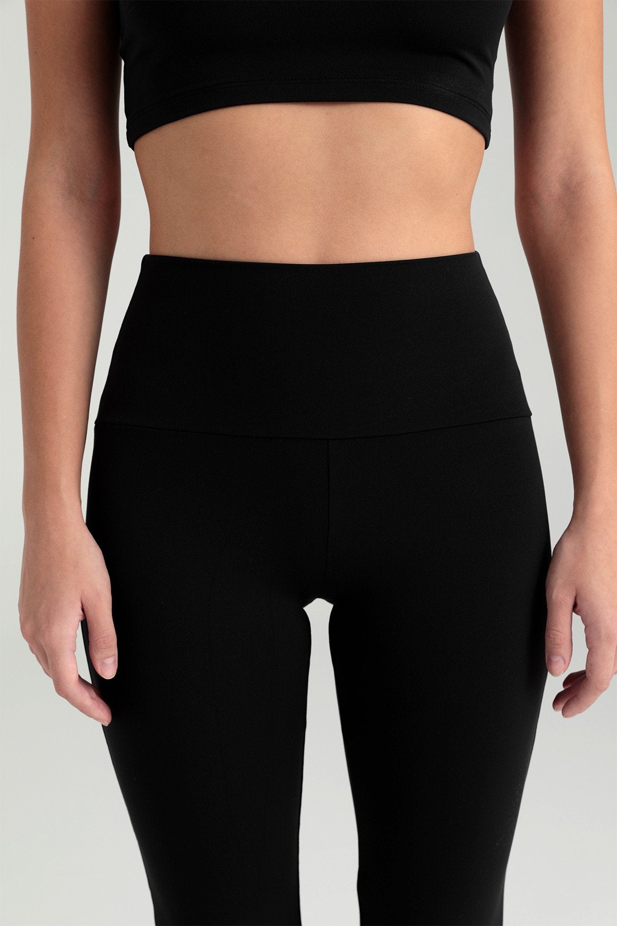 Comfort Yüksek Bel Tayt Siyah