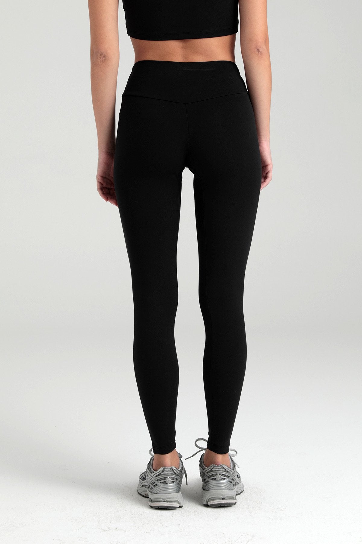 Comfort Yüksek Bel Tayt Siyah