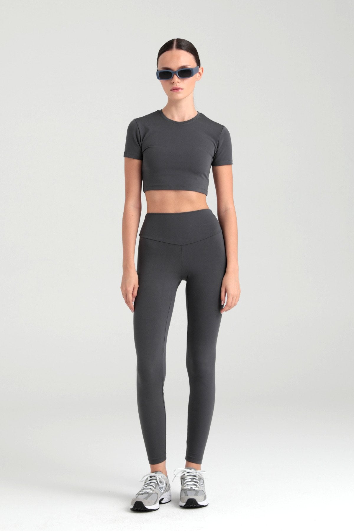 Comfort Yüksek Bel Tayt Füme