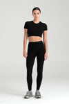 Comfort Yüksek Bel Tayt Siyah