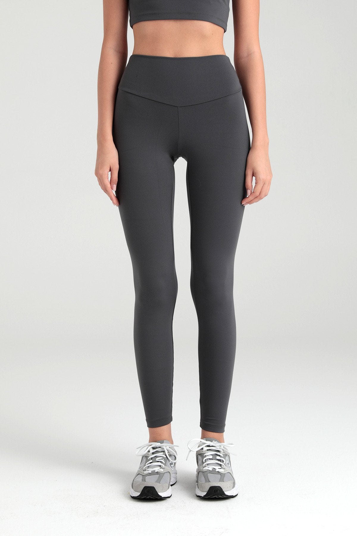 Comfort Yüksek Bel Tayt Füme