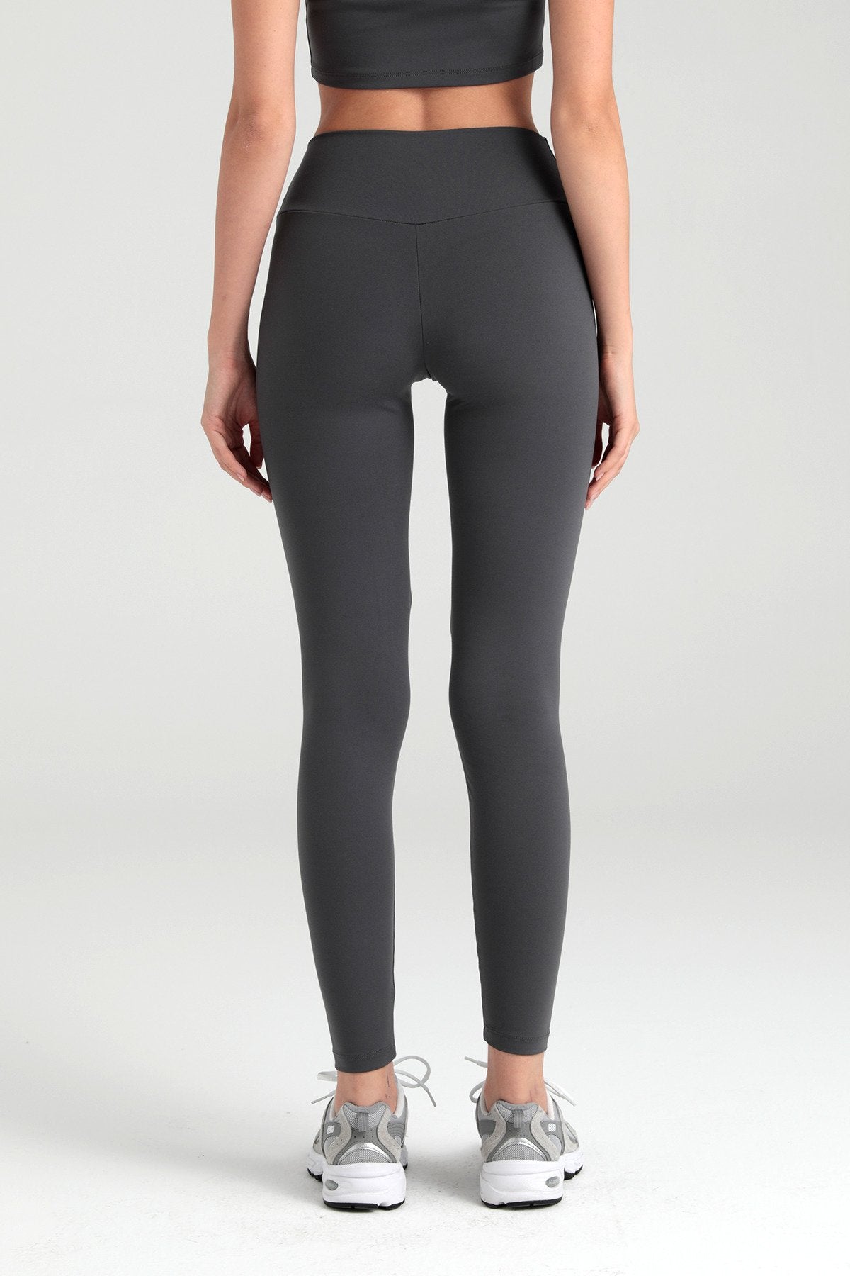 Comfort Yüksek Bel Tayt Füme